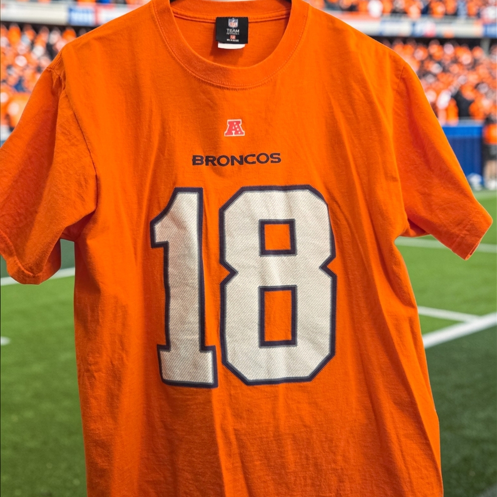 NFL Team Apparel Denver Broncos Men's Manning Shirt